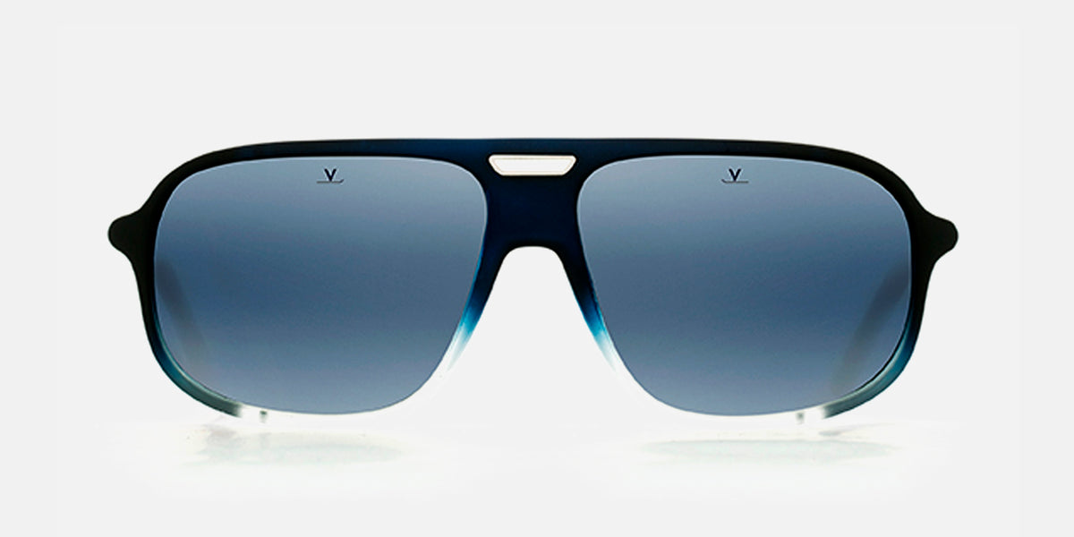 Vuarnet Matte Black / Red ICE LARGE Sport Sunglasses