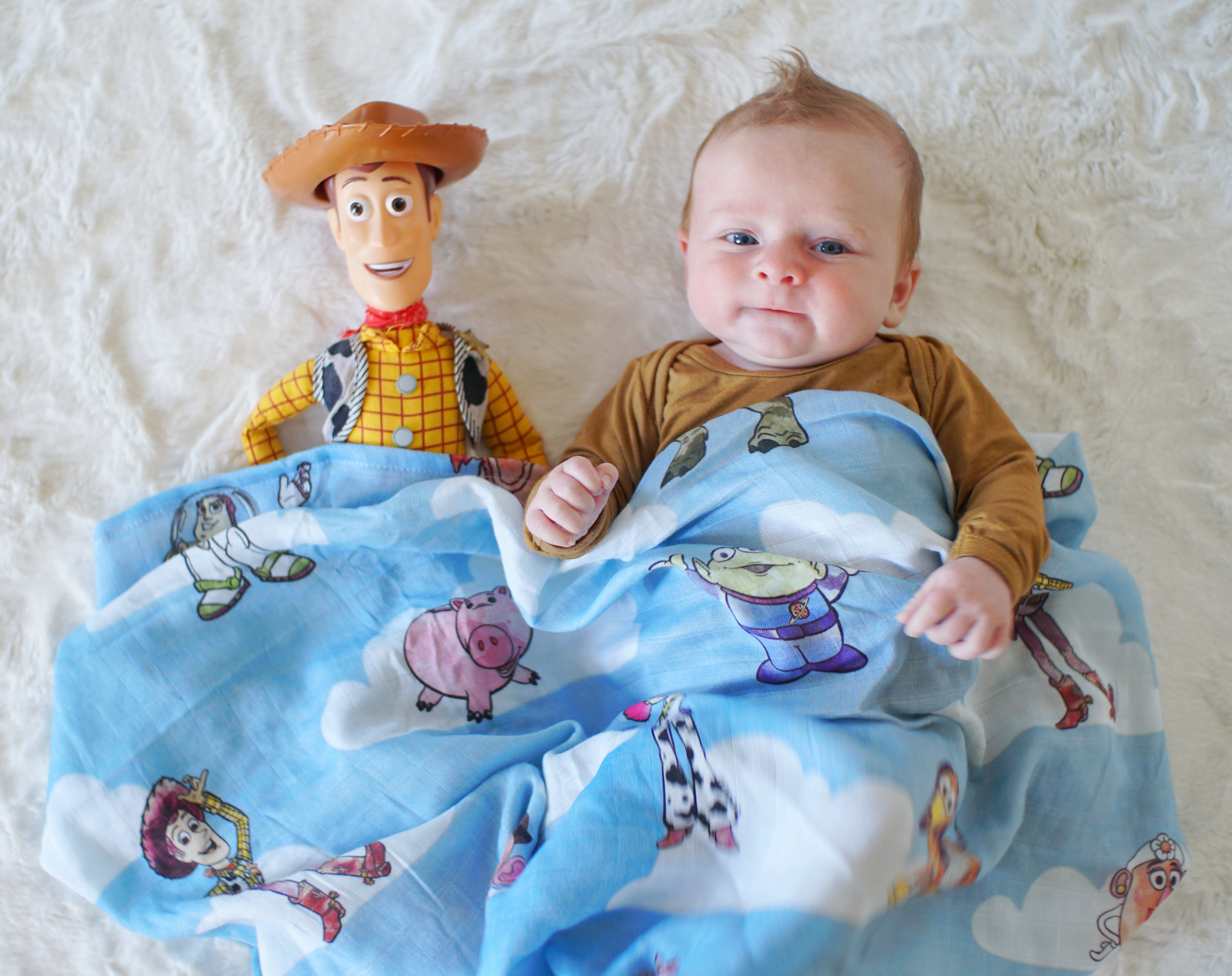 toy story muslin blanket