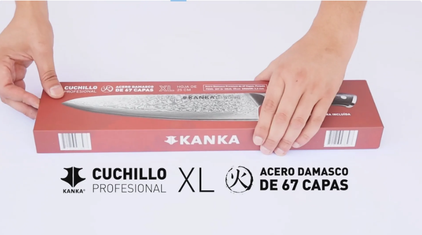 CUCHILLO ACERO DAMASCO XL – KANKA® MEXICO