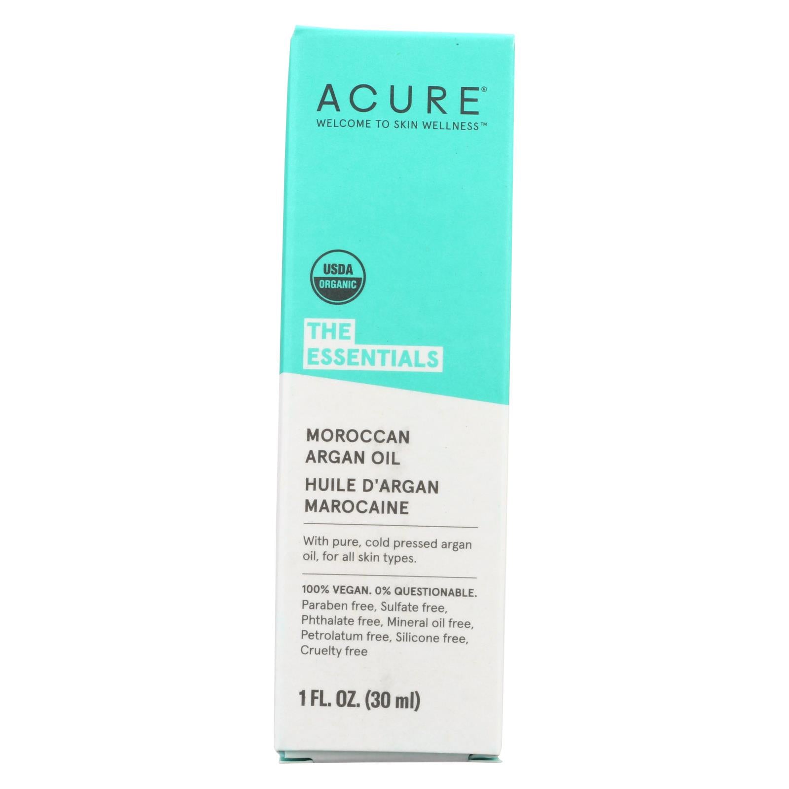 Acure Oil - Argan - 1 Fl Oz