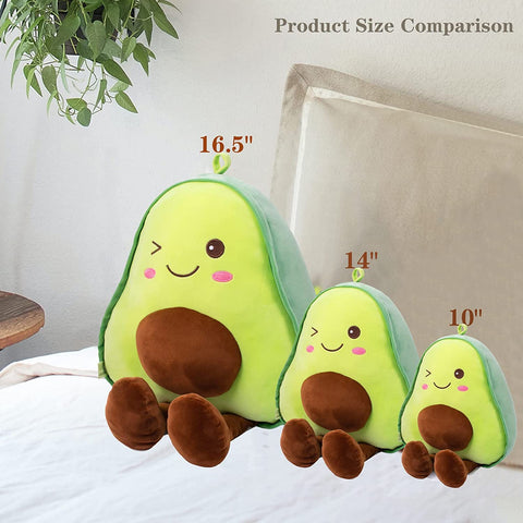 Peluches de aguacate para niños.