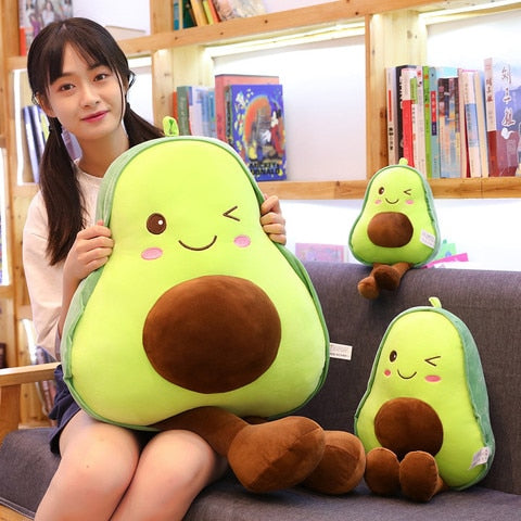 Peluches de aguacate con peso