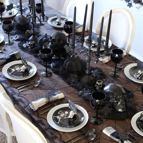 Halloween tablescape