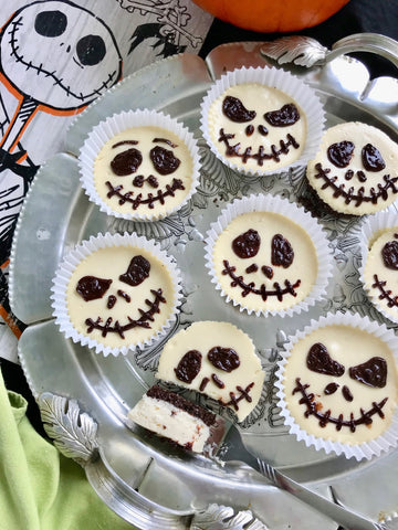 Tarta de queso Jack Skellington