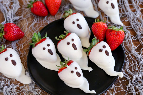 Strawberry ghosts