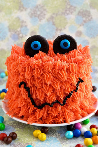 Halloween monster cake