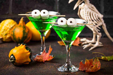 spooky eyeball cocktail