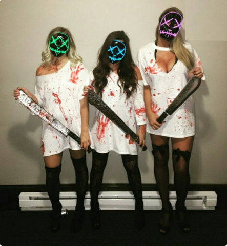 The purge costume