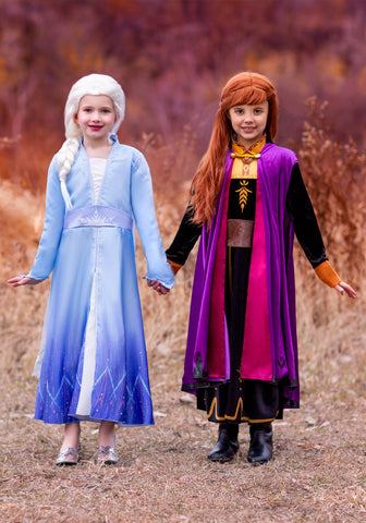 Anna and Elsa costume