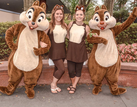 Chip and Dale costume