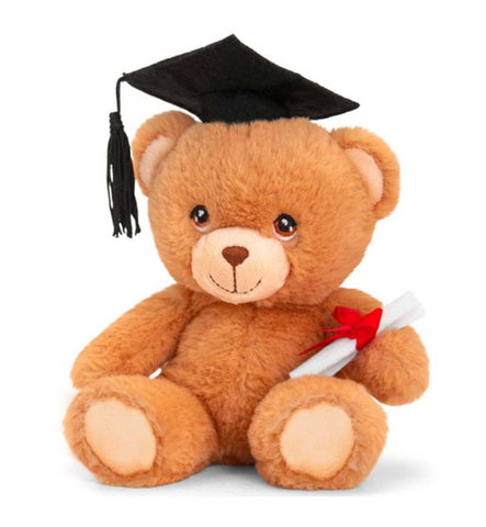 Osito de peluche relleno de graduación