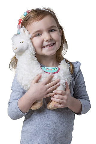 Peluche de llama para niños.