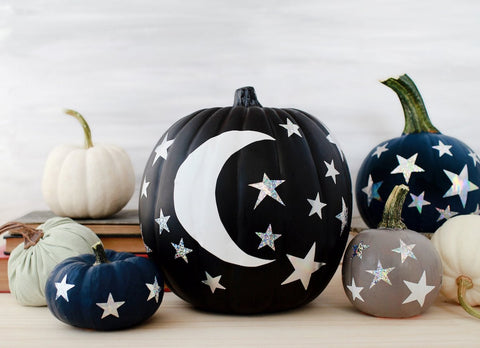 starry night pumpkin