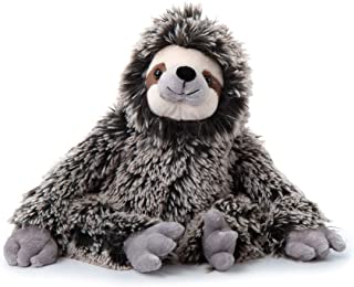 Black sloth stuffed toy