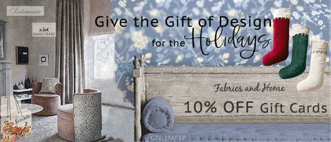 gift cards from Fabrics and Home