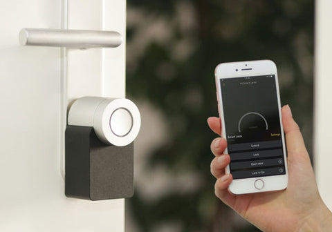 connected home lock security system