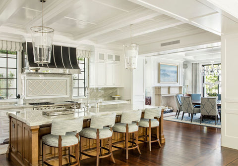 Lighting Designer Gerald Olesker and a kitchen he designed