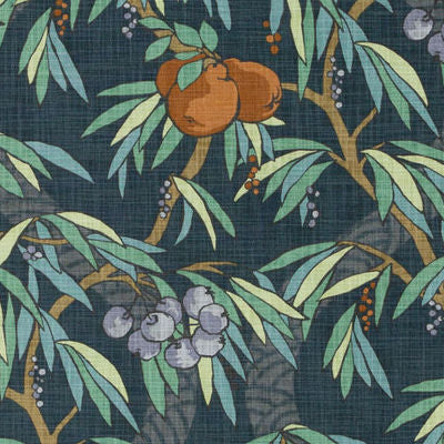 Robert Allen - Auretta Persimmon Drapery Fabric