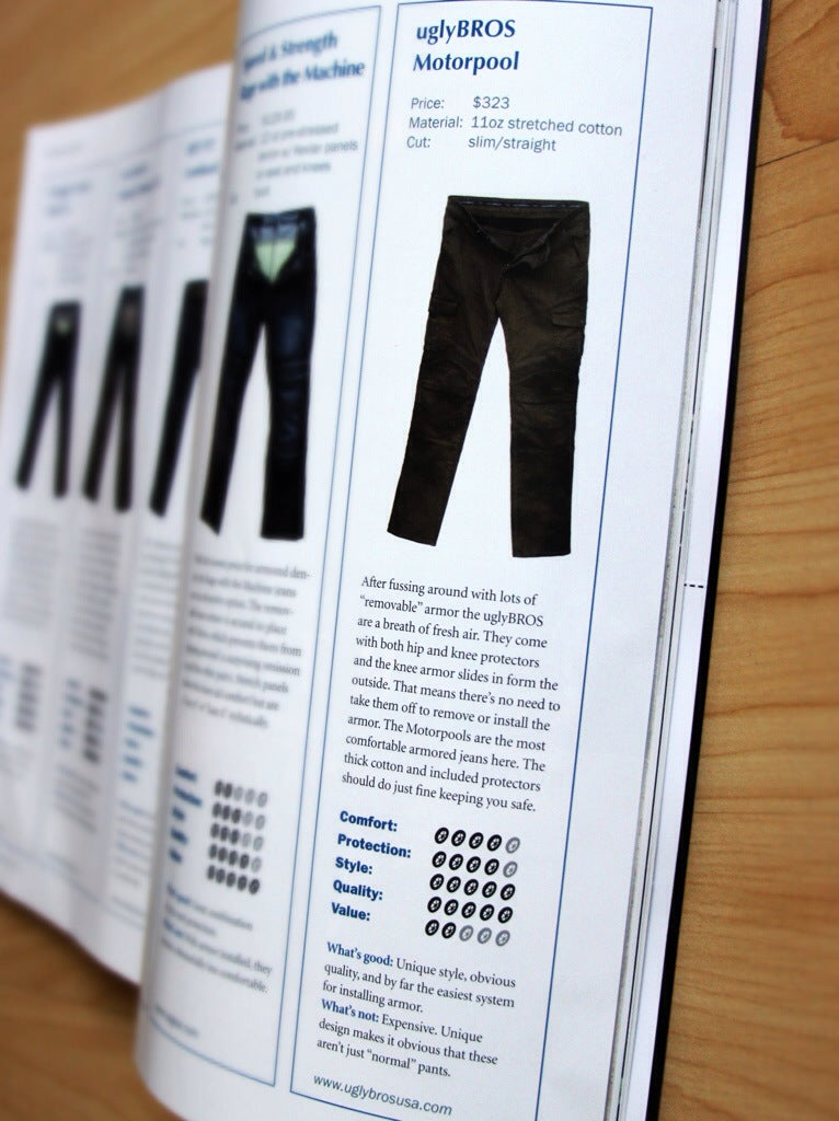 RoadRunner Magazine Motorcycle Jeans buyers guide is out – uglyBROS USA