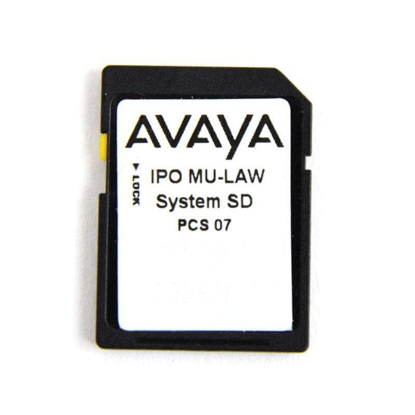 Avaya IP500 V2 System SD Card Mu Law (700479710) – Atlas Phones