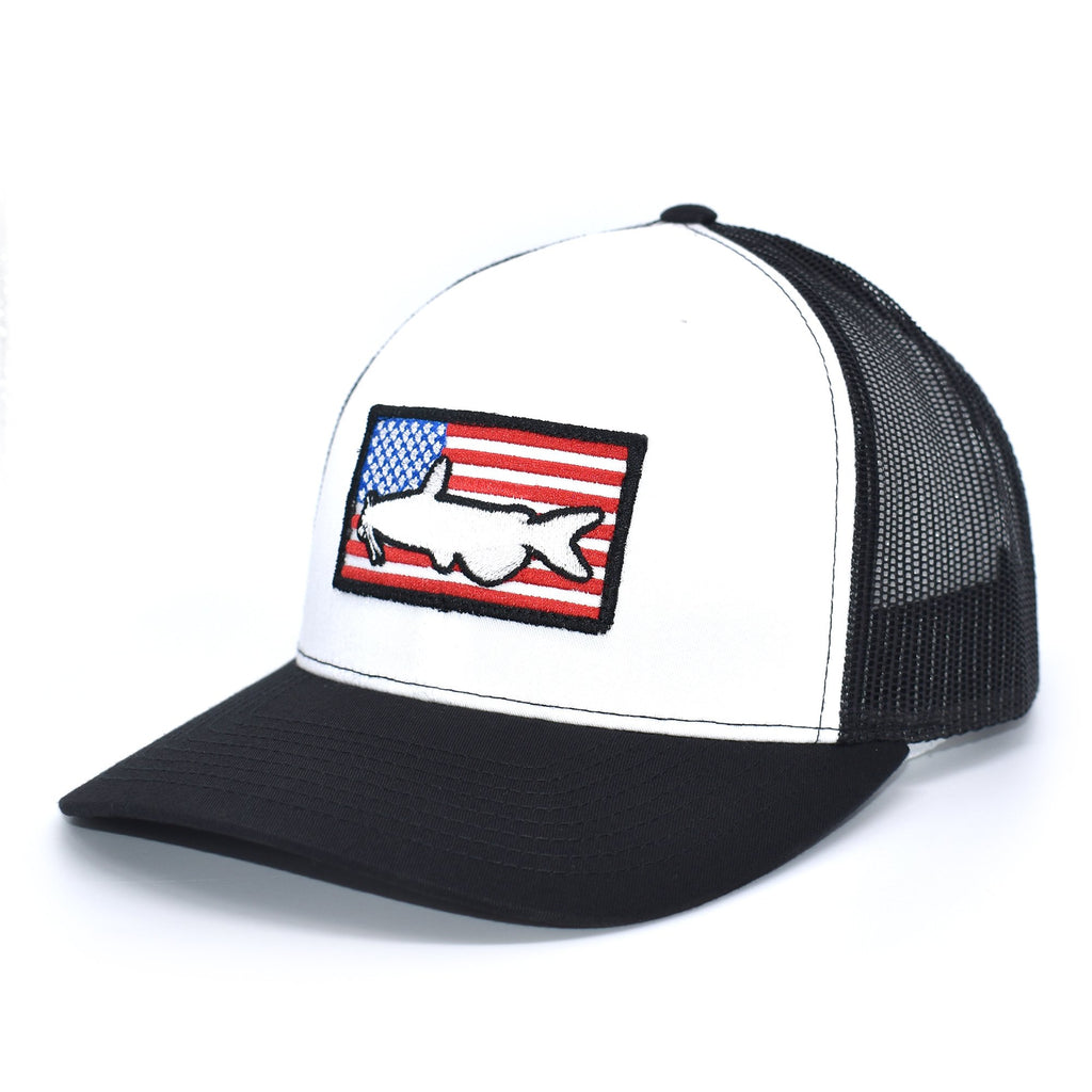 Fish Flag USA Fish Flag Fishing Hat American Fish Flag 