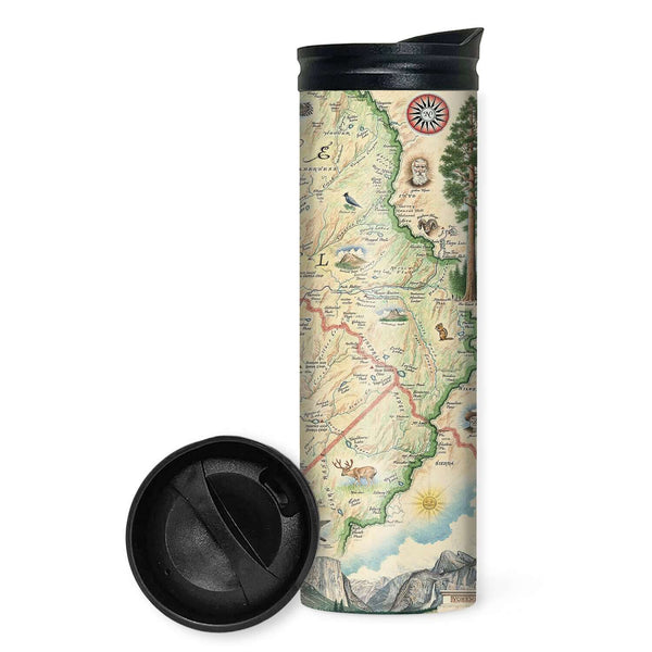 Yosemite National Park - Vintage Travel Coffee Mug by Just Eclectic - Pixels