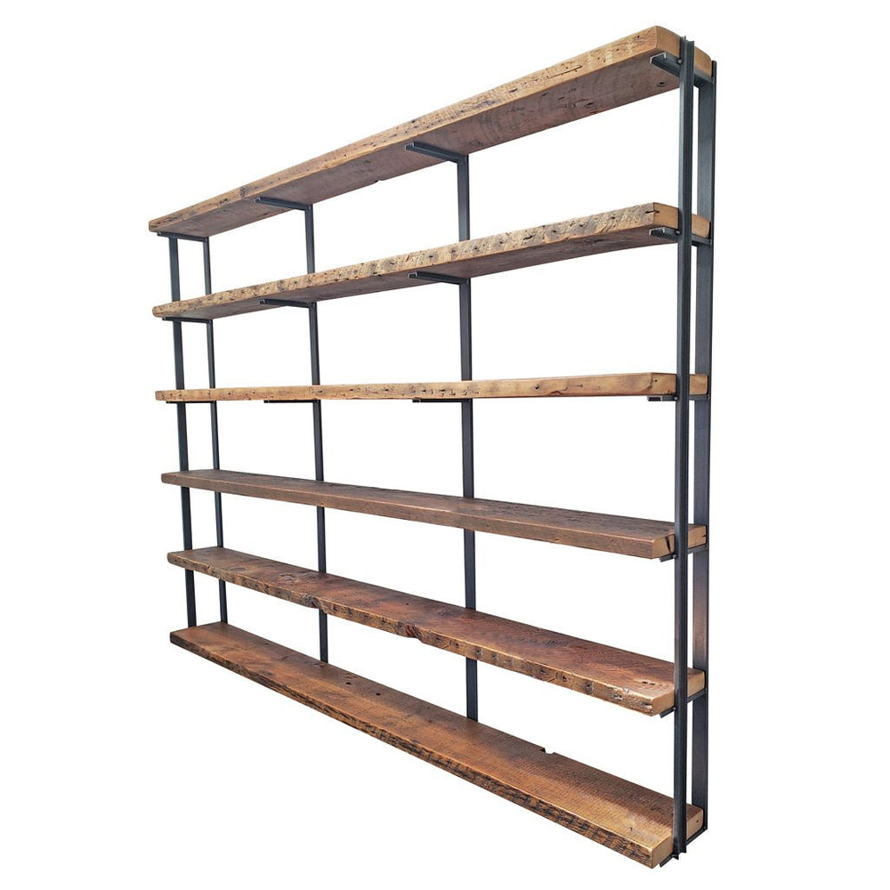 Large Wall Mount Bookshelf, Custom Made in USA – Vault Furniture