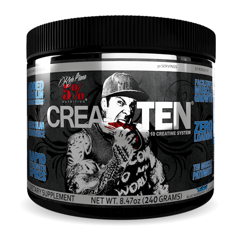 Rich Piana 5% Nutrition br Crea-Ten - FitOne Nutrition Center.