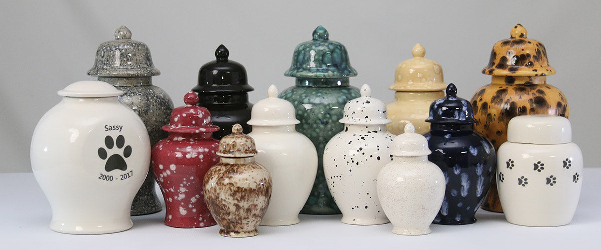 beautiful pet urns