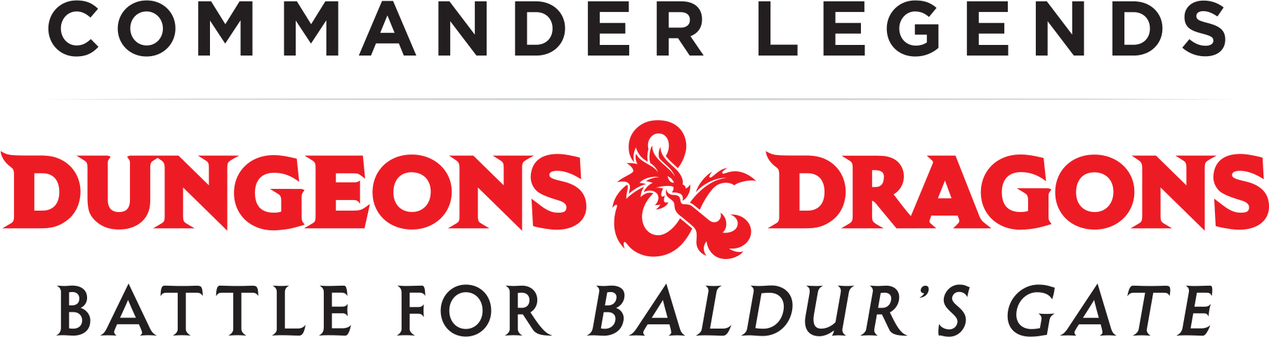 Commander Legends: Battle for Baldurs Gate logo