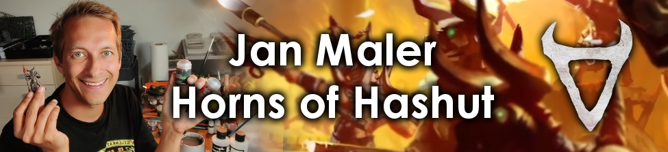 Jan maler Horns of Hashut