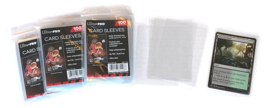 Ultra pro sleeves