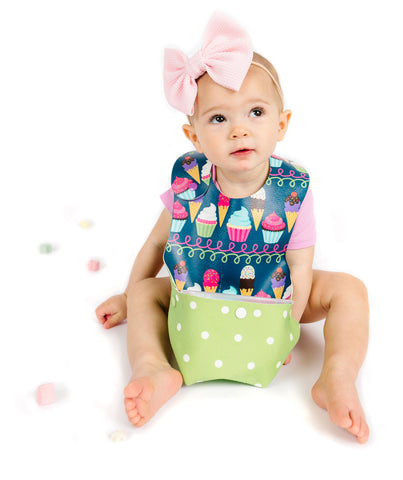 Waterproof Baby Bib And Snap In Bowl For Eating And Snacking On The Go Bibago Baby Bibs