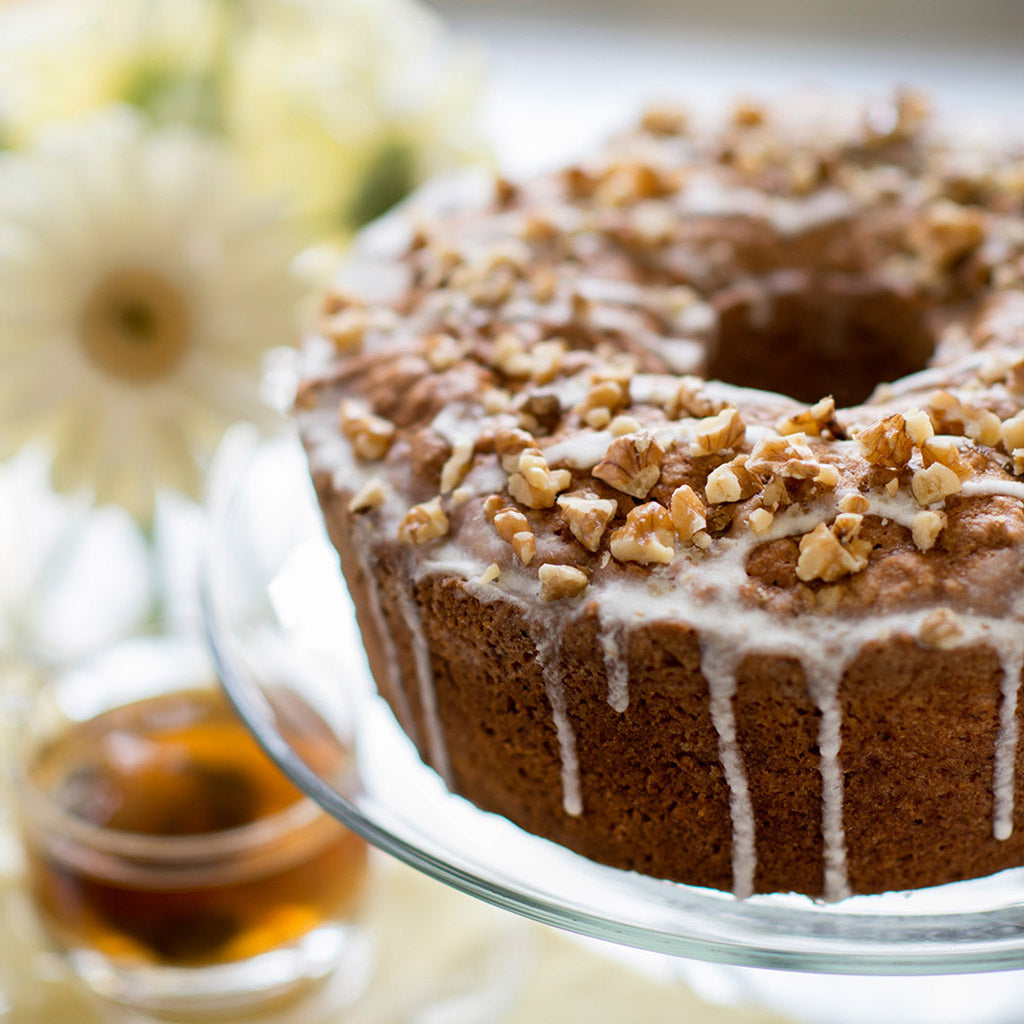 Banana Walnut Pound Cake