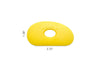 Polymer Rib - Shape 0 / Yellow / Soft (Mudtools)