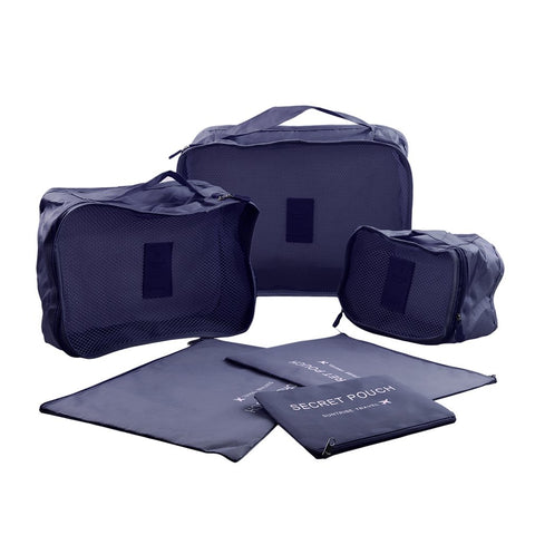 Travel Bag Organizer Kit.