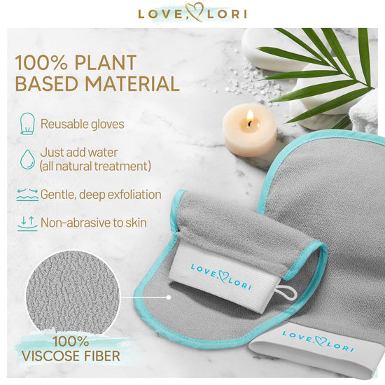 Wildpier | Deep Exfoliating Towel, 100% Plant Based