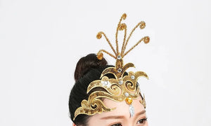 The Fairy Headpiece - Sequins and Crystal - Panache Ballet Boutique