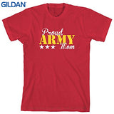 Proud Army Mom Cotton T Shirt