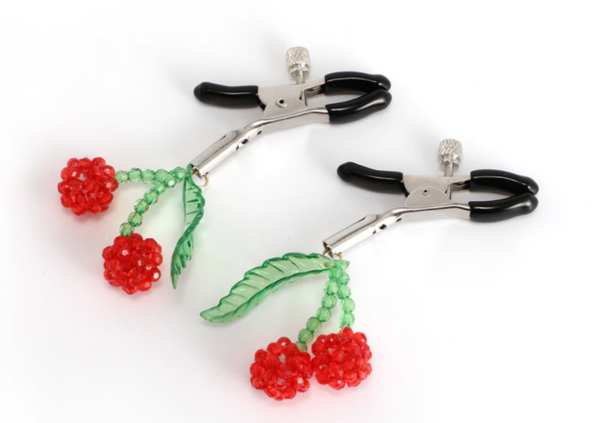 Cherry Bondage Nipple Clamps