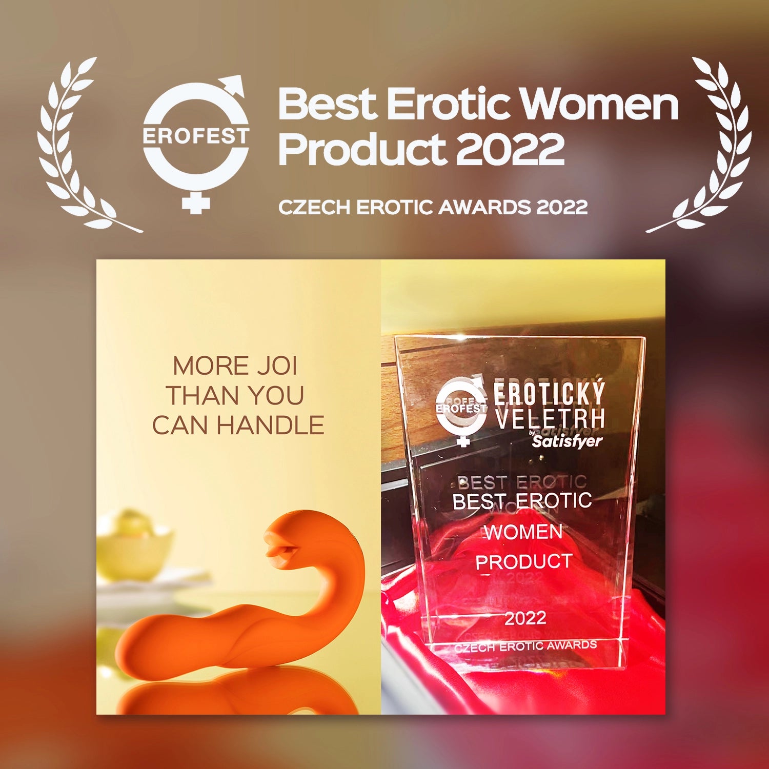 Honey Play Box JOI Wins Best Erotic Women Product at CZECH EROTIC AWARDS 2022