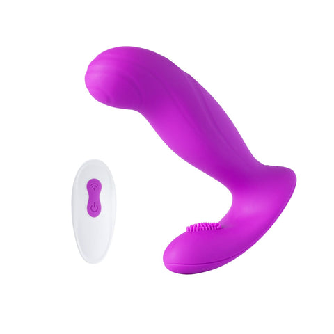 Tragbarer G-Punkt-Vibrator mit Klitorisstimulator