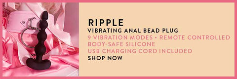 Ripple-vibrating anal bread