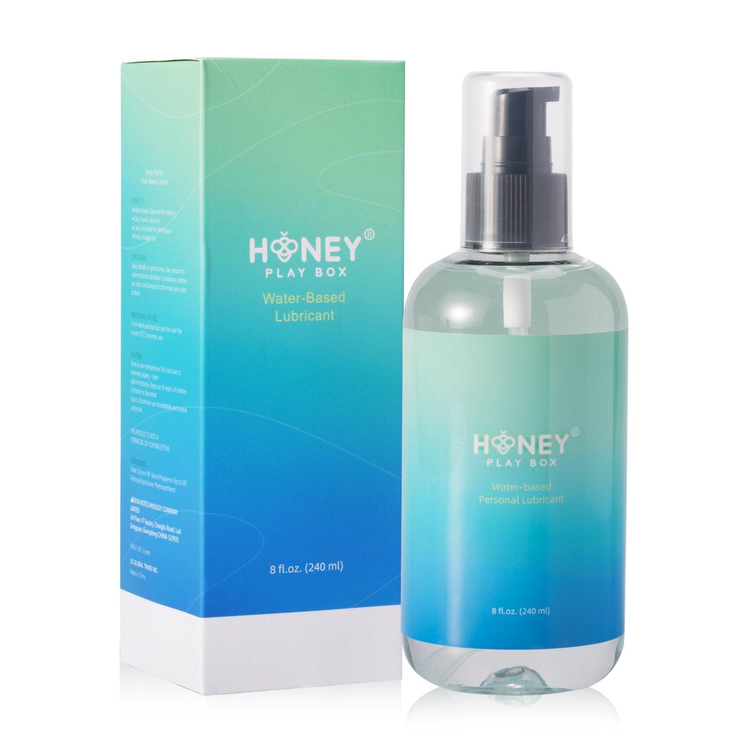 Water Based Lubricant in 8oz/240ml - Honey Play Box Official product image