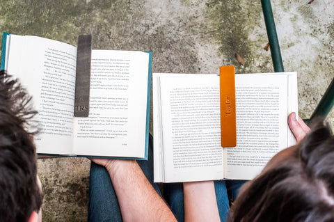 Personalized Leather Bookmarks - Ox & Pine Leather Goods