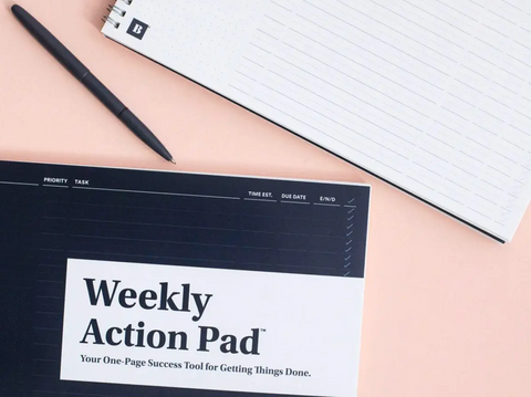 Weekly Action Pad by Best Self - To Do List Pad