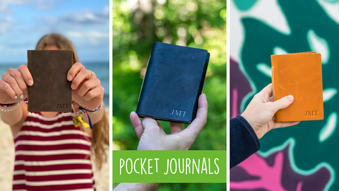 Leather Pocket Journals