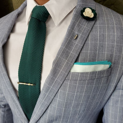 emerald green tie