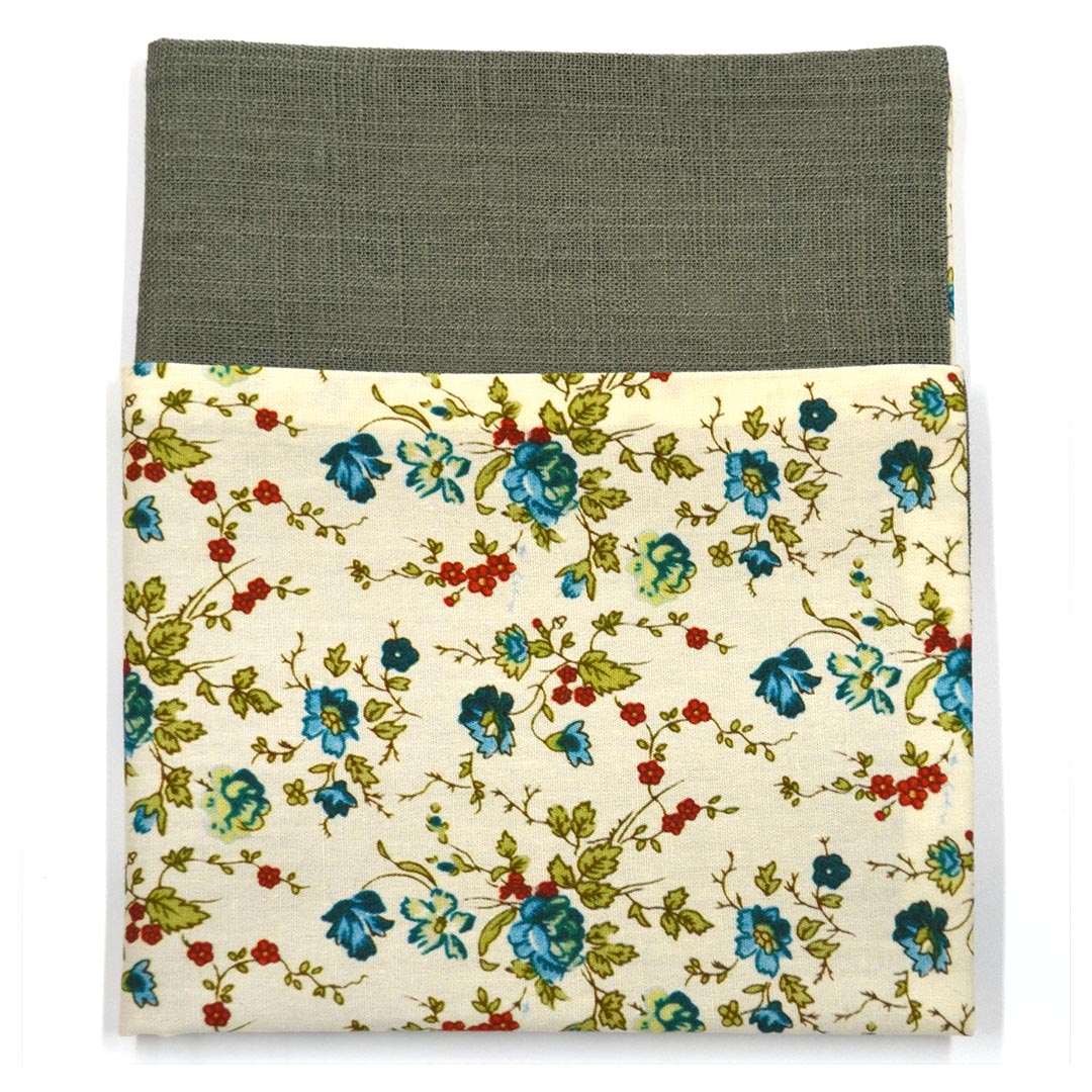 Gent Sage Linen Blend Fabric