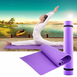 Non Slip Padded Fitness Yoga Mat Puregem Co